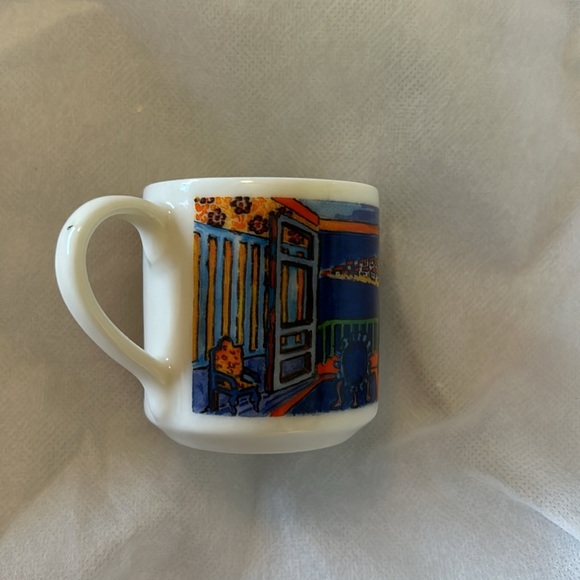 Chaleur D Burrows Espresso Demitasse Hopper Cup/Matching Saucer - Picture 11 of 12